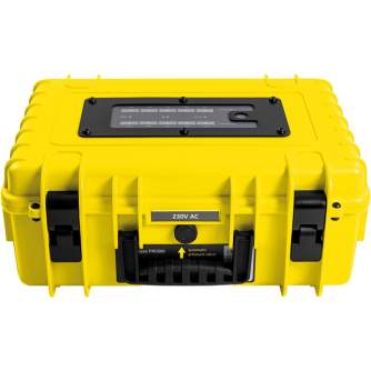 Portatīvie saules paneļi un spēkstacijas - BW OUTDOOR CASES ENERGY.CASE PRO500 (300 WATT), YELLOW 5.230/Y/300 - ātri pasūtīt no ražotāja