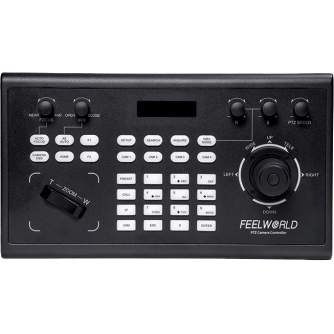PTZ videokameras - FEELWORLD KBC10 PTZ CAMERA CONTROLLER WITH JOYSTICK AND KEYBOARD CONTROL LCD - быстрый заказ от производител