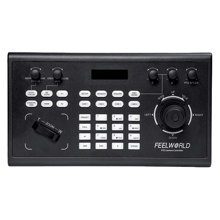 PTZ videokameras - FEELWORLD KBC10 PTZ CAMERA CONTROLLER WITH JOYSTICK AND KEYBOARD CONTROL LCD - быстрый заказ от производител