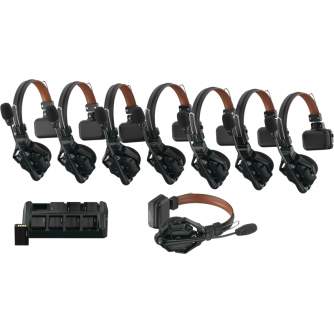 Wireless Audio Systems - HOLLYLAND SOLIDCOM C1 PRO WIRELESS INTERCOM SYSTEM WITH 8 ENC HEADSETS SOLIDCOM - quick order from manufacturer