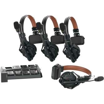 Bezvadu audio sistēmas - HOLLYLAND SOLIDCOM C1 PRO WIRELESS INTERCOM SYSTEM WITH 4 ENC HEADSETS SOLIDCOM - ātri pasūtīt no ražotāja