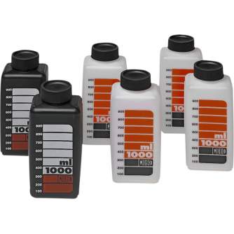 Foto laboratorijai - JOBO BOTTLE KIT 1000ML (2X 3372 + 4X 3373) 3300 - ātri pasūtīt no ražotāja