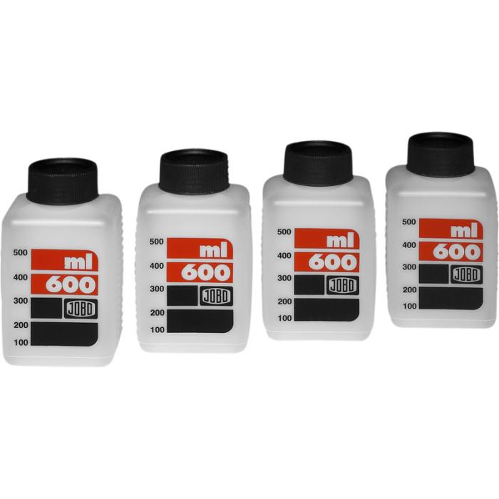 Foto laboratorijai - JOBO BOTTLE KIT 600ML (4X 600ML WHITE) 3310 - быстрый заказ от производителя