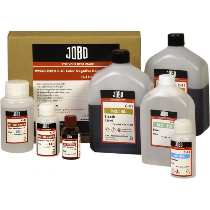 Sortimenta jaunumi - JOBO C-41 COLOR NEGATIVE CHEMISTRY KIT 2,5 L 9240 - ātri pasūtīt no ražotāja