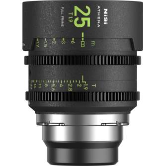 Sortimenta jaunumi - NISI CINE LENS ATHENA PRIME 25MM T1.9 PL-MOUNT 25MM T1.9 PL - ātri pasūtīt no ražotāja