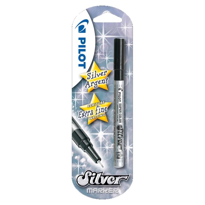 Printeri un piederumi - PILOT DECORPEN X-FINE SILVER 741095 - быстрый заказ от производителя