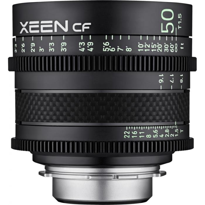 CINEMA Video Lenses - XEEN CF 50MM T1.5 CANON EF F1511101103 - quick order from manufacturer