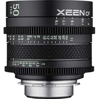 CINEMA Video Lenses - XEEN CF 50MM T1.5 CANON EF F1511101103 - quick order from manufacturer