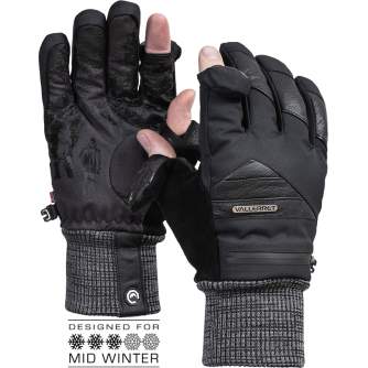 Cimdi - VALLERRET MARKHOF PRO V3 PHOTOGRAPHY GLOVE XS 22MHV3-BK-XS - быстрый заказ от производителя