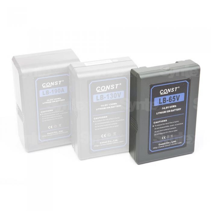 V-Mount Battery - CONST LB-65V V-mount 65Wh Li-ion battery LB-65V - quick order from manufacturer