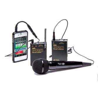 Vocal Microphones - Azden WMS-PRO+i Wireless Microphone System for Smartphones and Tablets - quick order from manufacturer