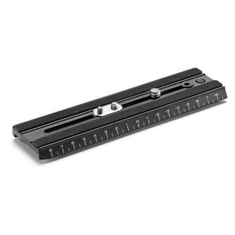 Аксессуары для плечевых упоров - Manfrotto Video camera plate (180mm long) with metric ruler 504PLONGR-1 - быстрый заказ от прои