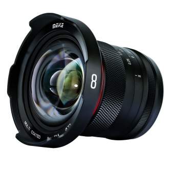 MIRRORLESS Objektīvi - Meike 8mm F2.8 APS-C (MFT) MK-8MM F2.8 APS-C MFT - ātri pasūtīt no ražotāja