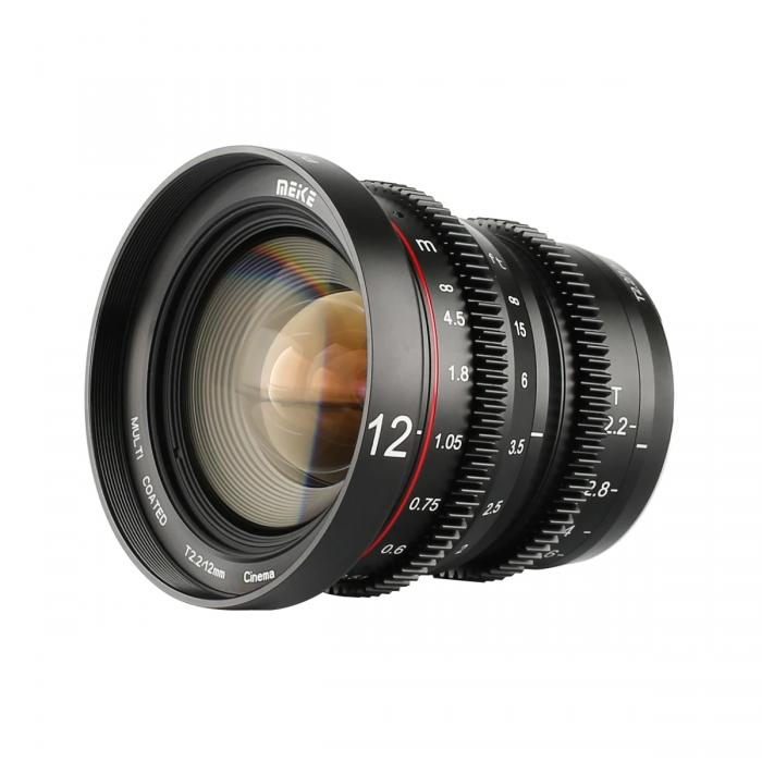 CINEMA Video Lences - Meike MK-12MM T2.2 M43 (MFT) MK-12MM T2.2 M43 - quick order from manufacturer