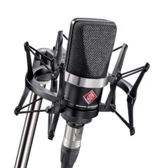 Podkāstu mikrofoni - Neumann TLM 102 BK STUDIO Large Diaphragm Cardioid Microphone - ātri pasūtīt no ražotāja