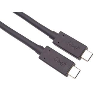 Cables - PremiumCord Thunderbolt 3 cable, 0,8m KU4CX08BK - quick order from manufacturer