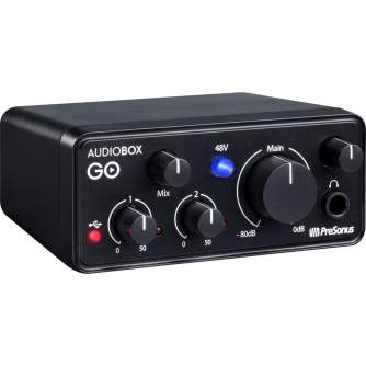 New products - Presonus AudioBox GO Ultracompact 2x2 USB Type-C Audio Interface APRE004 - quick order from manufacturer