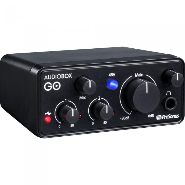 Sortimenta jaunumi - Presonus AudioBox GO Ultracompact 2x2 USB Type-C Audio Interface APRE004 - ātri pasūtīt no ražotāja