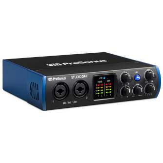 Cleaning Products - PreSonus Studio 24c Audio Interface - USB-C, 2 Inputs/Outputs, Phantom Power - quick order from manufacturer