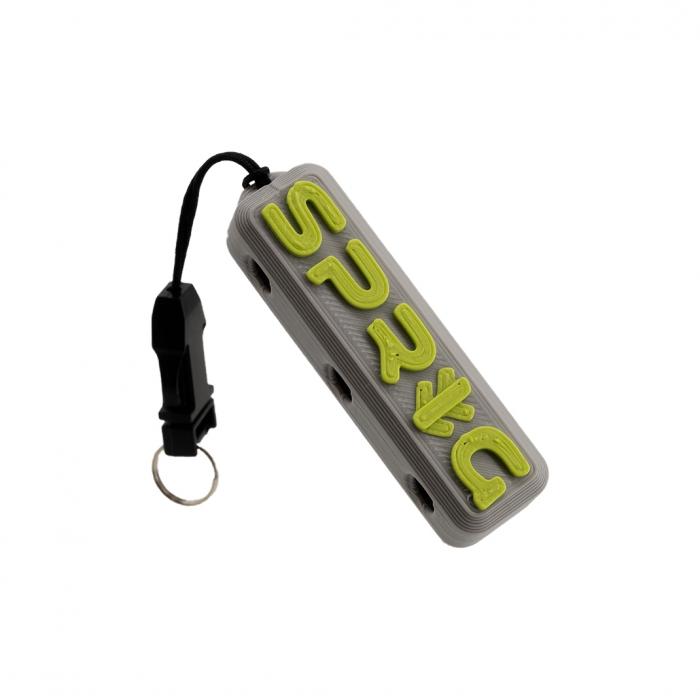 Rigu aksesuāri - SPRIG Holder with Key Ring SH3D-1420-GREY - ātri pasūtīt no ražotāja