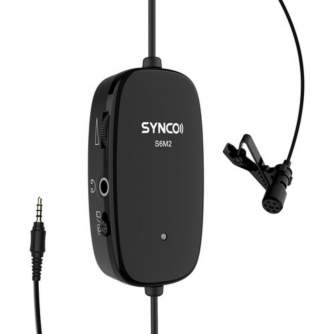 Piespraužamie mikrofoni (Lavalier) - SYNCO Lav-S6M2 Lavalier Microphone with Upgraded Features - ātri pasūtīt no ražotāja