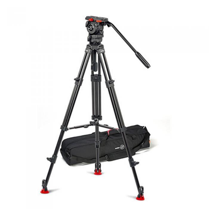 Sortimenta jaunumi - Sachtler SA-0373A Tripod System with FSB 4 Fluid Head, Aluminum Legs & Mid-Level Spreader SA-0373A - ātri pasūtīt no ražotāja