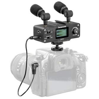 Videokameru mikrofoni - Saramonic CaMixer Professional Audio Mixer for DSLR and Video Cameras - ātri pasūtīt no ražotāja
