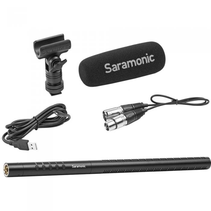 On-Camera Microphones - Saramonic SR-TM7 Supercardioid Shotgun Microphone - quick order from manufacturer