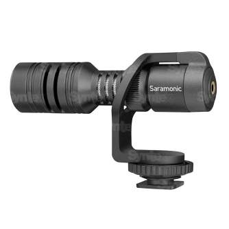 On-Camera Microphones - Saramonic VMic Mini Shotgun Microphone for DSLR and Smartphones - quick order from manufacturer