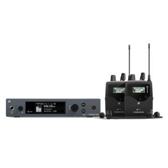 Bezvadu audio sistēmas - Sennheiser ew IEM G4-Twin Wireless Monitor System Kit (A 516-558 MHz) EWIEM-G4TW - быстрый заказ от про