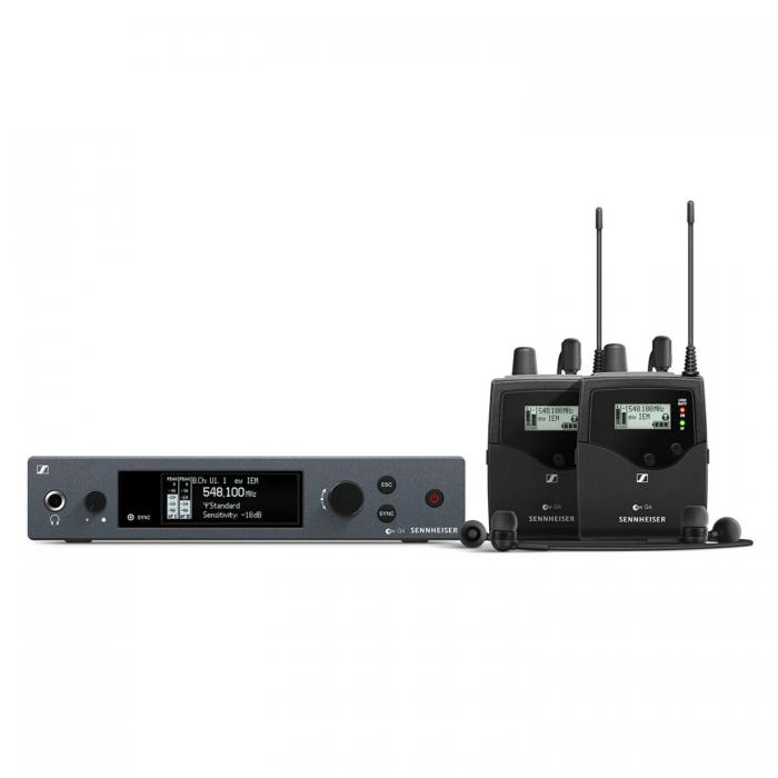 Bezvadu audio sistēmas - Sennheiser ew IEM G4-Twin Wireless Monitor System Kit (A 516-558 MHz) EWIEM-G4TW - ātri pasūtīt no ražotāja