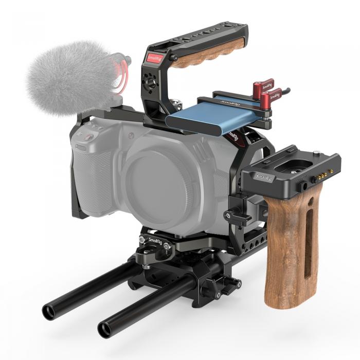 Ietvars kameram CAGE - SmallRig Professional Camera Cage Kit for POCKET CINEMA CAMERA 6K/4K BM0006B - ātri pasūtīt no ražotāja