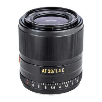 MIRRORLESS Objektīvi - Viltrox 33mm F1.4 E-mount Autofocus Prime Lens for Sony APS-C Mirrorless Digital - ātri pasūtīt no ražotāja