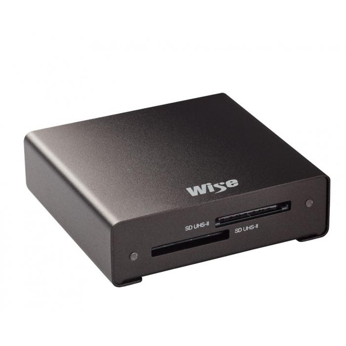 Card Reader - Wise DSD05 Dual SD UHS-II Card Reader WI-WA-DSD05 - quick order from manufacturer