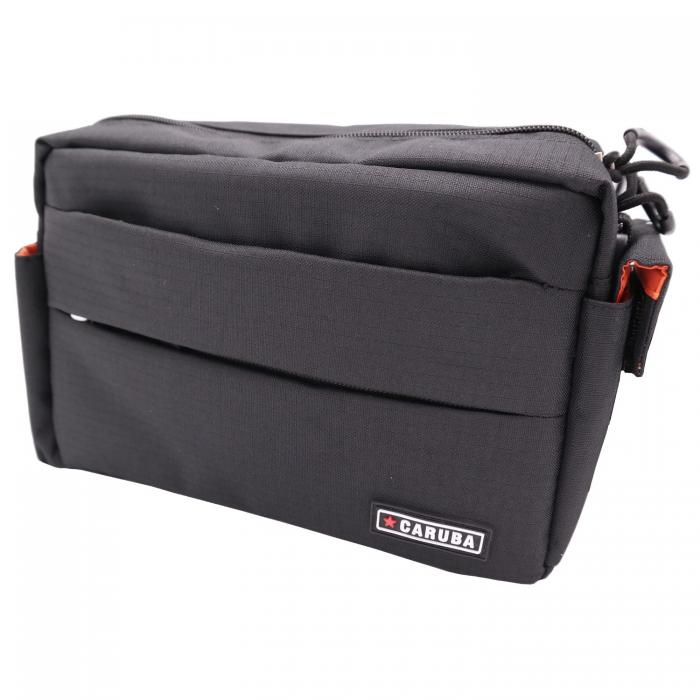 New products - Caruba Compex 100 Shoulder Bag Black for DSLR Cameras - quick order from manufacturer