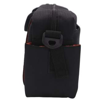 New products - Caruba Compex 100 Shoulder Bag Black for DSLR Cameras - quick order from manufacturer