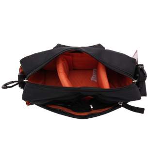 New products - Caruba Compex 100 Shoulder Bag Black for DSLR Cameras - quick order from manufacturer