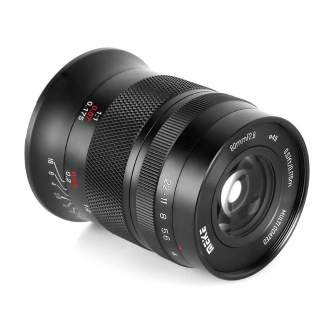 MIRRORLESS Objektīvi - Meike 60mm f/2.8 APS-C MF Macro Prime Lens (Sony E) MK-60MM F2.8 APS-C E - ātri pasūtīt no ražotāja