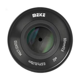 MIRRORLESS Objektīvi - Meike 60mm f/2.8 APS-C MF Macro Prime Lens (Sony E) MK-60MM F2.8 APS-C E - ātri pasūtīt no ražotāja