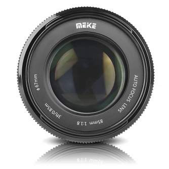 Mirrorless Lenses - Meike 85mm F1.8 STM Auto Focus X MK-85MM F1.8 AF X - quick order from manufacturer