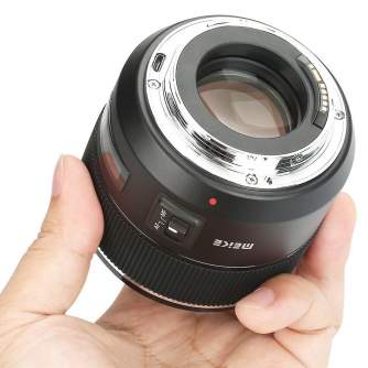 Mirrorless Lenses - Meike 85mm F1.8 STM Auto Focus X MK-85MM F1.8 AF X - quick order from manufacturer