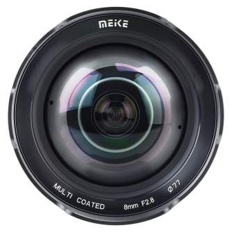 MIRRORLESS Objektīvi - Meike 8mm F2.8 APS-C (MFT) MK-8MM F2.8 APS-C MFT - ātri pasūtīt no ražotāja