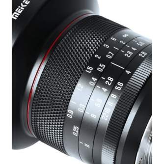 MIRRORLESS Objektīvi - Meike 8mm F2.8 APS-C (MFT) MK-8MM F2.8 APS-C MFT - ātri pasūtīt no ražotāja