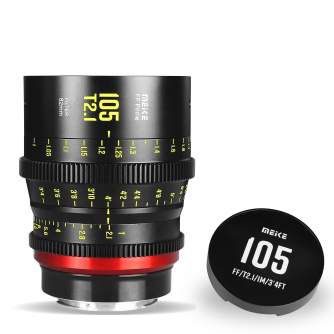 CINEMA Video Lenses - Meike MK 105mm T2.1 PL-Mount - quick order from manufacturer