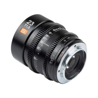 CINEMA Video objektīvi - Viltrox 23mm T1.5 Cine Lens (Sony E-Mount) VILTROXS23T15E - perc šodien veikalā un ar piegādi