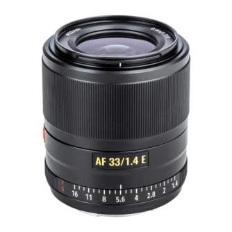 Mirrorless Lenses - Viltrox 33mm F1.4 E-mount Autofocus Prime Lens for Sony APS-C Mirrorless Digital - quick order from manufacturer