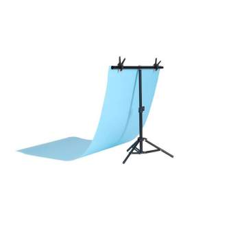 Background Set with Holder - Puluz Photo studio background support 70x200cm + Backdrops 2 pcs DCA0976 - buy today in store and with delivery