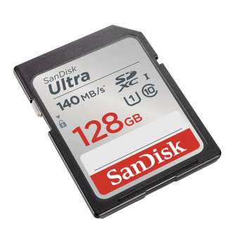 Memory Cards - SANDISK MEMORY SDXC 128GB UHS-I SDSDUNB-128G-GN6IN - quick order from manufacturer