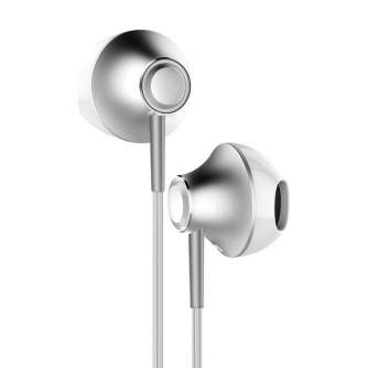 Headphones - Baseus Encok H06 Earphones - Silver NGH06-0S - quick order from manufacturer