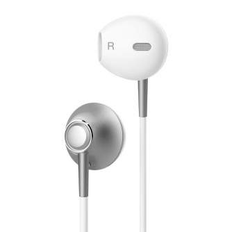 Austiņas - Baseus Encok H06 Earphones - Silver NGH06-0S - быстрый заказ от производителя